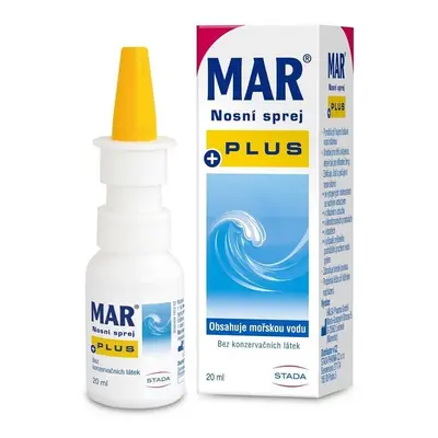 MAR Plus Nasenspray 20ml mořská voda s dexpanthenolem 3%