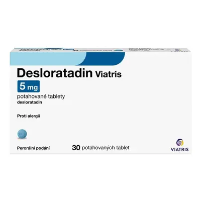 DESLORATADIN VIATRIS 5MG TBL FLM 30