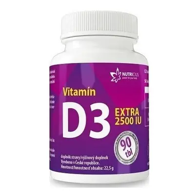 Vitamín D3 EXTRA 2500IU tbl.90