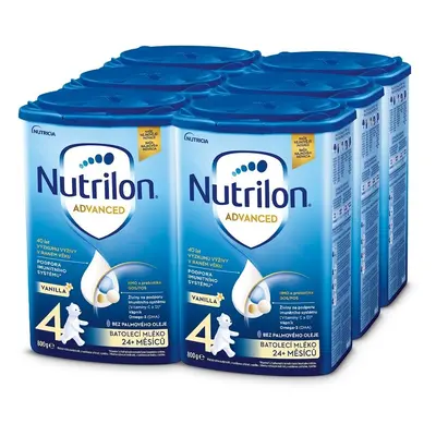 Nutrilon Advanced 4 Vanilla 6x800g