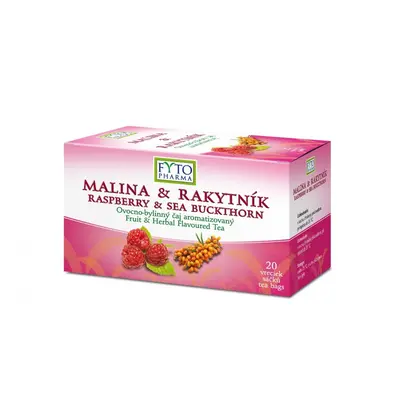 Ovocno-bylinný čaj Malina +Rakyt. 20x2g Fytopharma