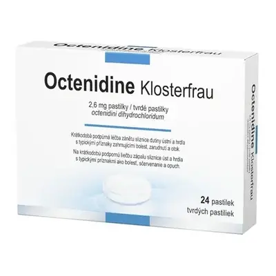 OCTENIDINE KLOSTERFRAU 2,6MG PAS 24