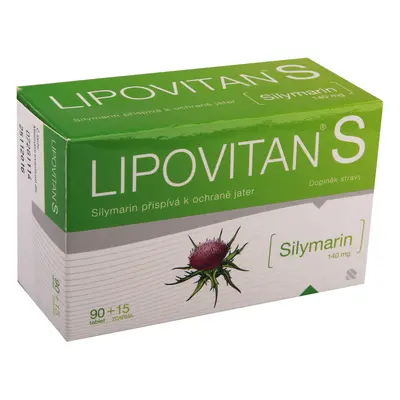 Lipovitan S tbl.90+15 zdarma