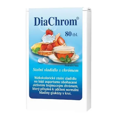 DiaChrom tbl.80 nízkokalorické sladidlo