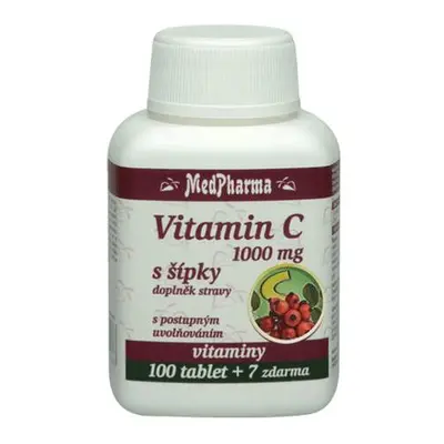 MedPharma Vitamín C 1000mg s šípky s postupným uvolňováním tbl.107