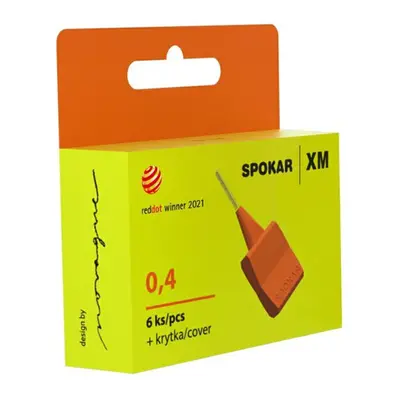 SPOKAR XM mezizubní kartáčky oranžové 0.4mm 6ks