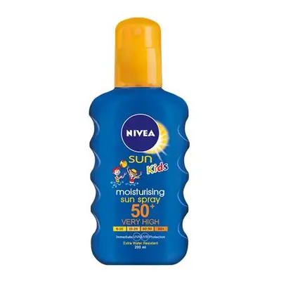 NIVEA SUN dětský barevný sprej OF50 200ml