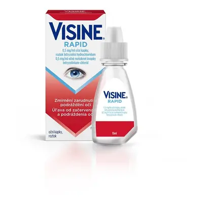 VISINE RAPID 0,5MG/ML OPH GTT SOL 1X15ML