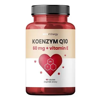 MOVit Koenzym Q10 60mg+vitamin E tobolky90