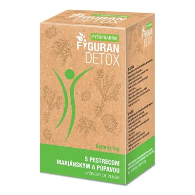 Figuran Detox čaj s ostrop.+pamp. 20x1.5g Fytoph.