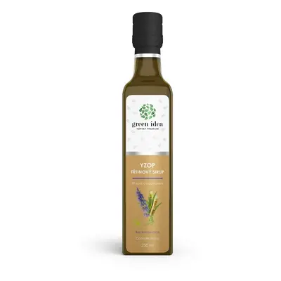 Green idea Yzop sirup třtinový 250ml