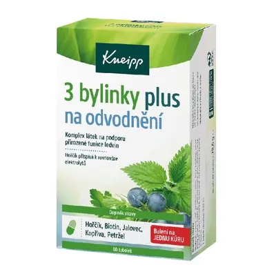 KNEIPP 3 bylinky na odvodnění 60 tobolek