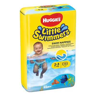 HUGGIES KIMBERLY-CLARK KLEENEX Little Swimmers 2-3 / 3-8kg 12ks