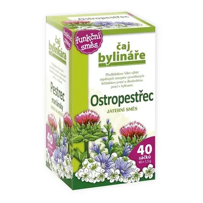 Čaj Bylináře Ostropestřec jaterní směs 40x1.5g