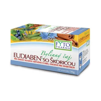 Byl.čaj se skořicí EUDIABEN 20x1.5g Fytopharma