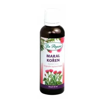 Dr.Popov Kapky bylinné Maral kořen 50ml