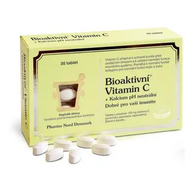 Bioaktivní Vitamin C+Kalcium pH neutrální tbl.30