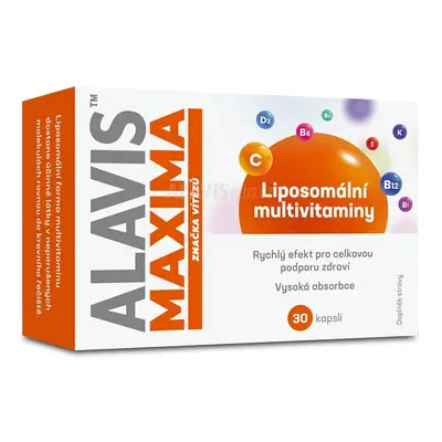 ALAVIS MAXIMA Liposomální vitaminy cps.30