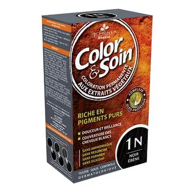 Barva Color&Soin 1N - ebenová černá 135ml