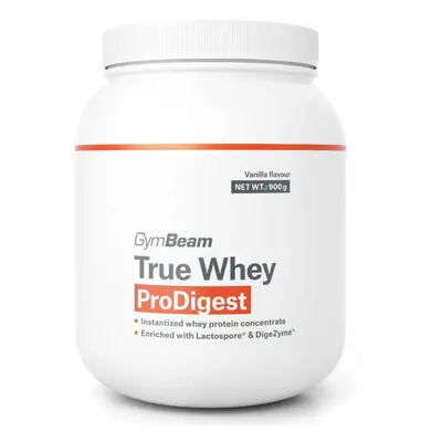 GymBeam True Whey ProDigest Vanilla flavour 900g