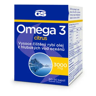 GS Omega 3 Citrus cps.60+30