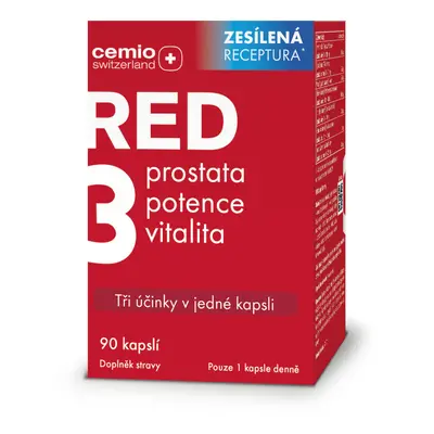 Cemio RED3 cps. 90 NOVÝ