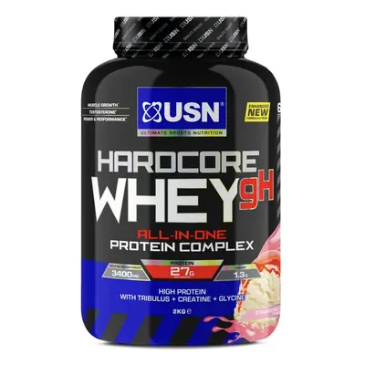 USN Hardcore Whey gH 2000 g jahoda