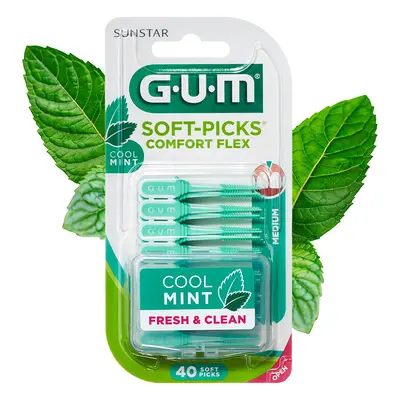 GUM SoftPicks comfort flex Mint 40ks G670M40