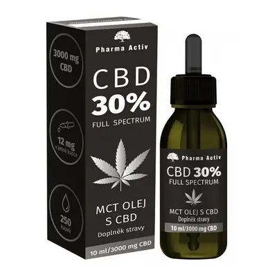 CBD 30% Full Spectrum MCT olej s CBD 3000mg 10ml