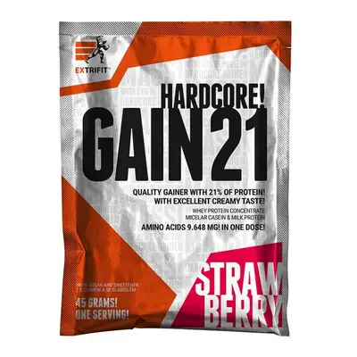 Extrifit Hardcore Gain 21 45g strawberry