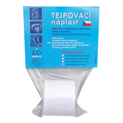 Náplast Mediplast 5cmx10m 1ks 1240XT tejpovací