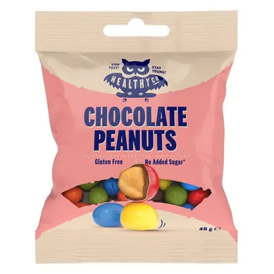 HealthyCo Chocolate Peanuts 40g