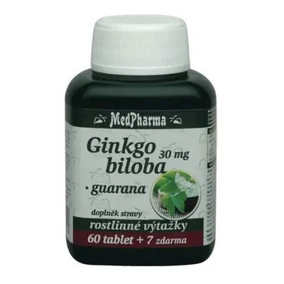 MedPharma Ginkgo biloba+guarana cps.67