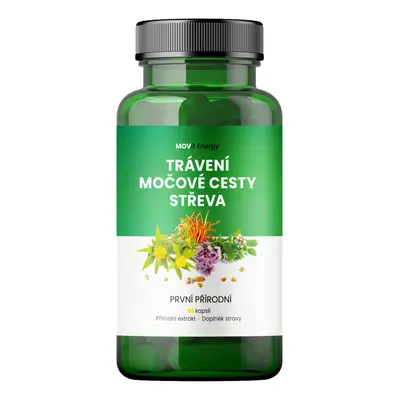 : MOVit Trávení-Močové cesty-Střeva cps.90