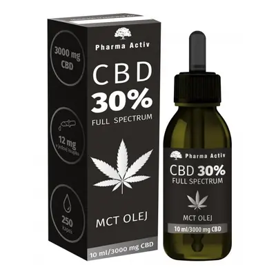 CBD 30% Full Spectrum MCT olej 3000mg 10ml