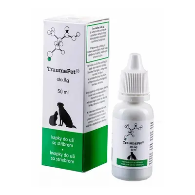 TraumaPet kapky do uší s Ag 50ml