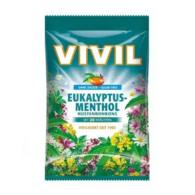 Vivil Eukalyptus-mentol+20 druhů bylin 60g