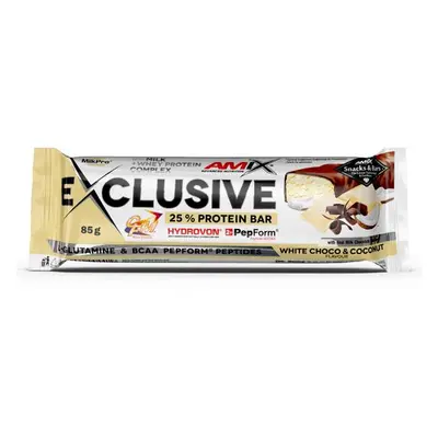 Amix Exclusive Protein Bar 85 g white choco coconut