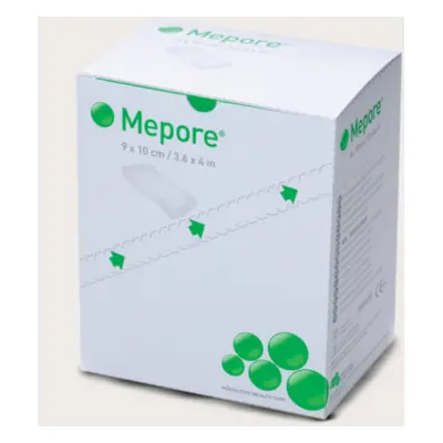 MEPORE 9X10 CM, 50 KS, SAMOLEPÍCÍ ABSORPČNÍ KRYTÍ, STERIL