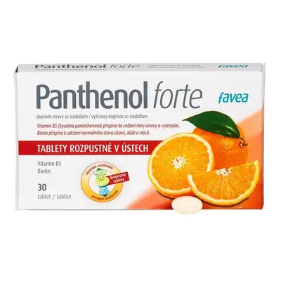 Favea Panthenol forte tbl.30