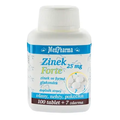 MedPharma Zinek 25mg Forte tbl.107