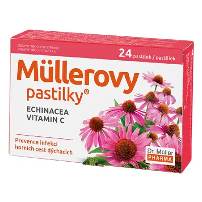 Müllerovy pastilky s echinaceou 24ks