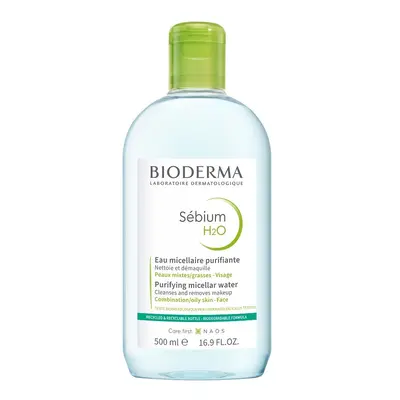 BIODERMA Sébium H2O micelární voda na mastnou pleť a akné 500 ml