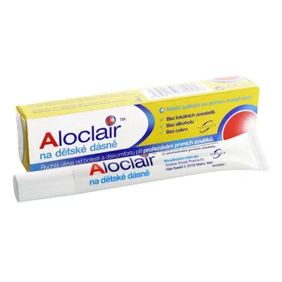 Aloclair na dětské dásně gel 10ml