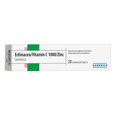 Echinacea/Vitamin C 1000/Zinc Generica eff.tbl.20