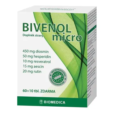 Bivenol micro tbl.60+10 zdarma