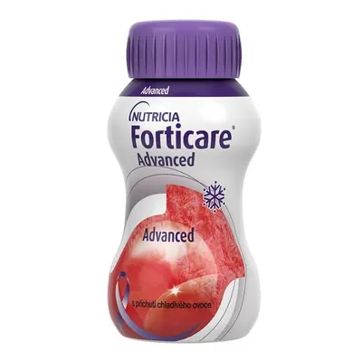 FORTICARE ADVANCED S PŘÍCHUTÍ CHLADIVÉHO OVOCE POR SOL 4X125ML