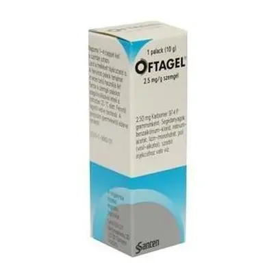 OFTAGEL 2,5MG/G OPH GEL 10G