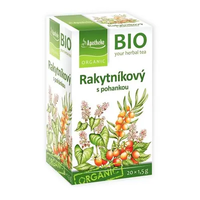 Apotheke BIO Rakytníkový čaj s pohankou 20x1.5g