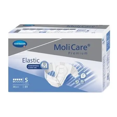 KALHOTKY ABSORPČNÍ MOLICARE COMFORT EXTRA SMALL BOKY 50-80CM,1566ML,30KS